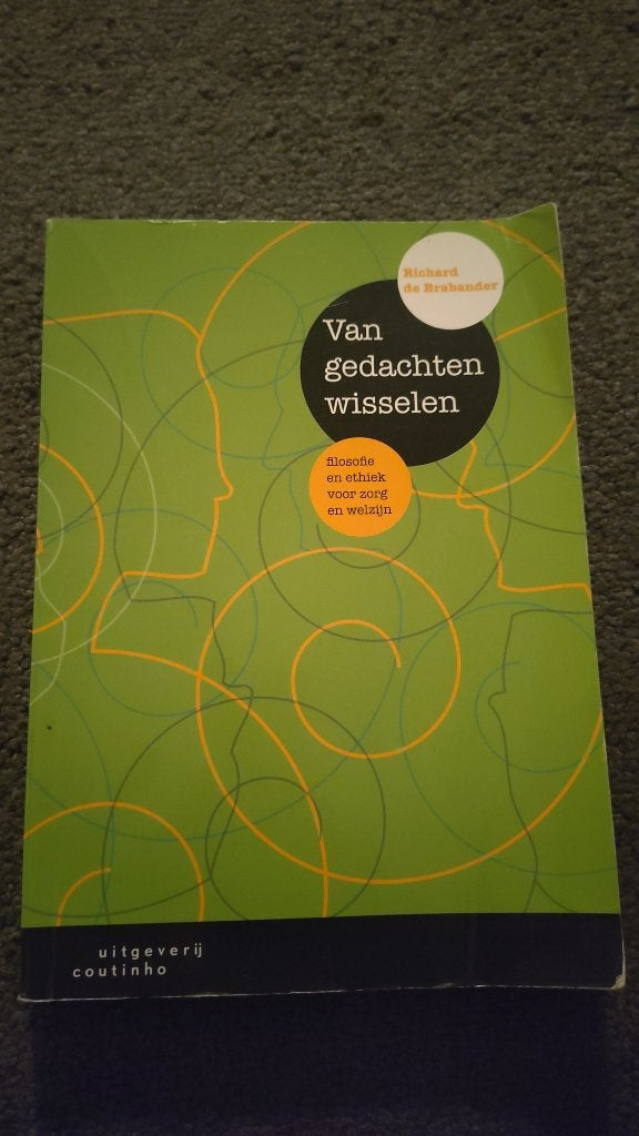 Van gedachten wisselen, Boeken, Gelezen, Richard de Brabander, Niet van toepassing, Ophalen of Verzenden