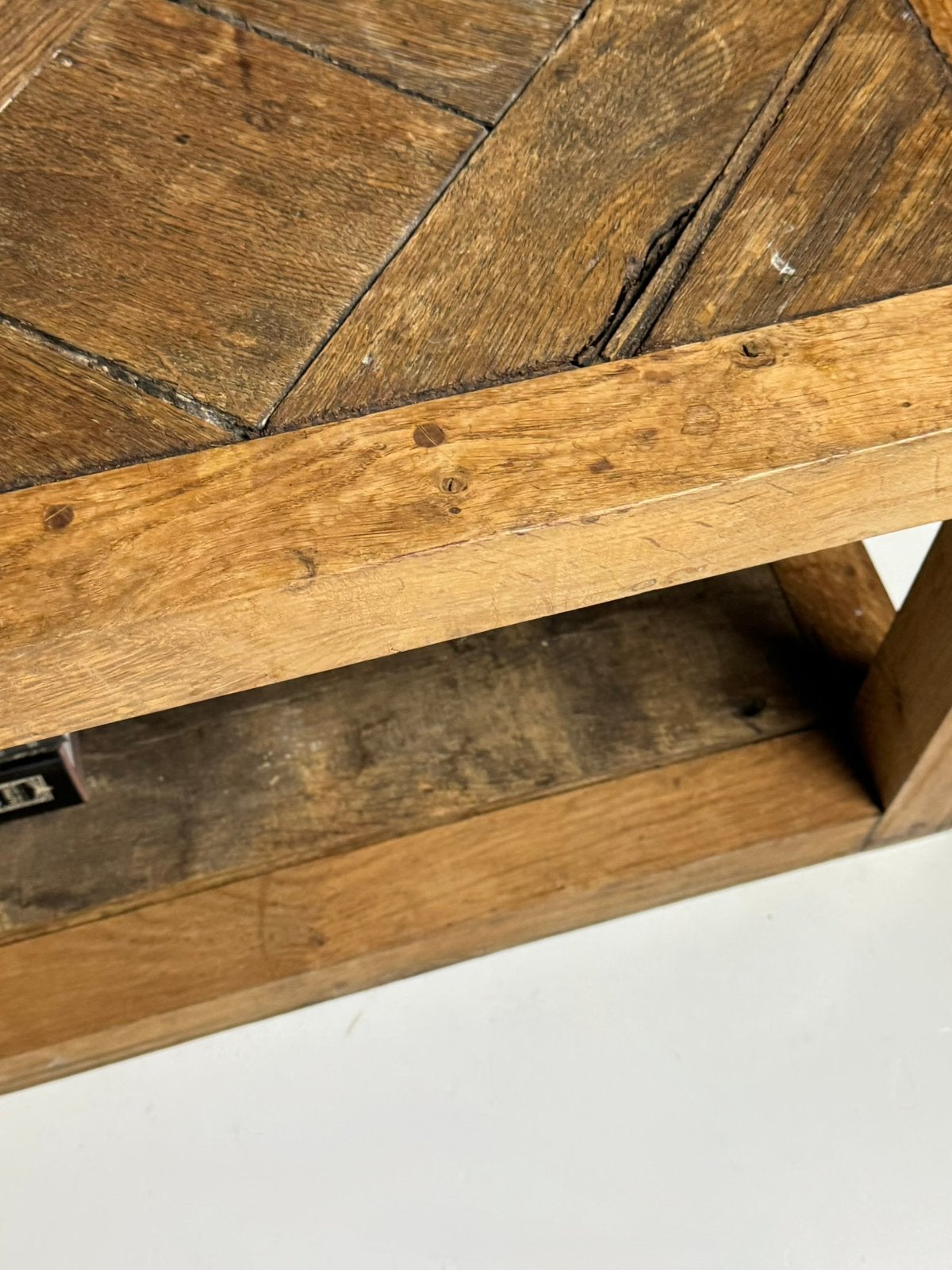 Salontafel versailles vierkant eiken, Ophalen