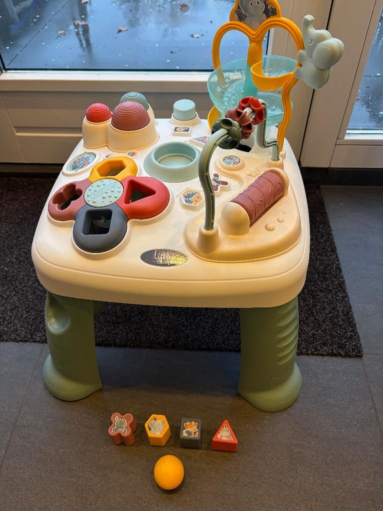 Smoby - Little Smoby Activiteitentafel / speeltafel, Kinderen en Baby's, Speelgoed | Speeltafels, Ophalen, Gebruikt