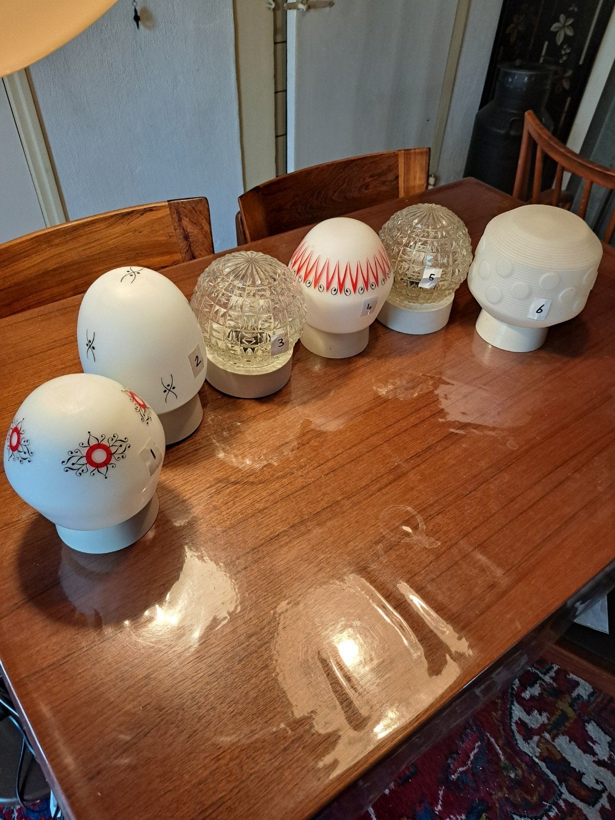 vintage plafondlamp, Ophalen of Verzenden, Minder dan 1 meter, Parasolvoet