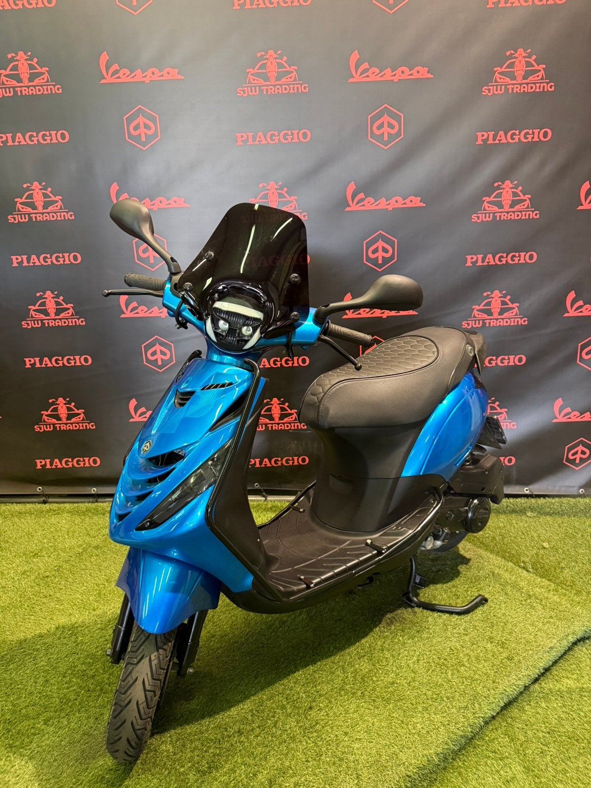 Piaggio Zip 2019 Brom! SP Candy Blue / RS Zadel / Garantie!, Zip, Ophalen of Verzenden, Benzine