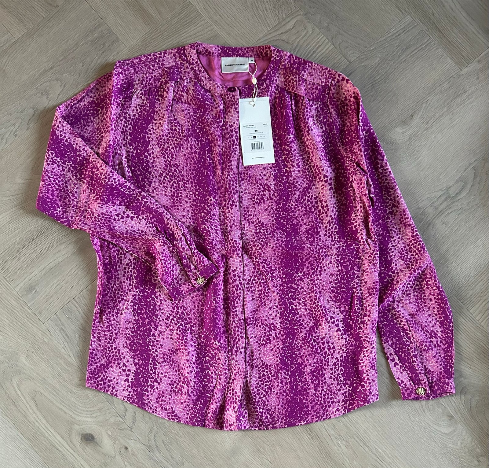 Fabienne Chapot blouse - Nieuw met kaartjes, Ophalen of Verzenden, Nieuw, Maat 38/40 (M), Paars