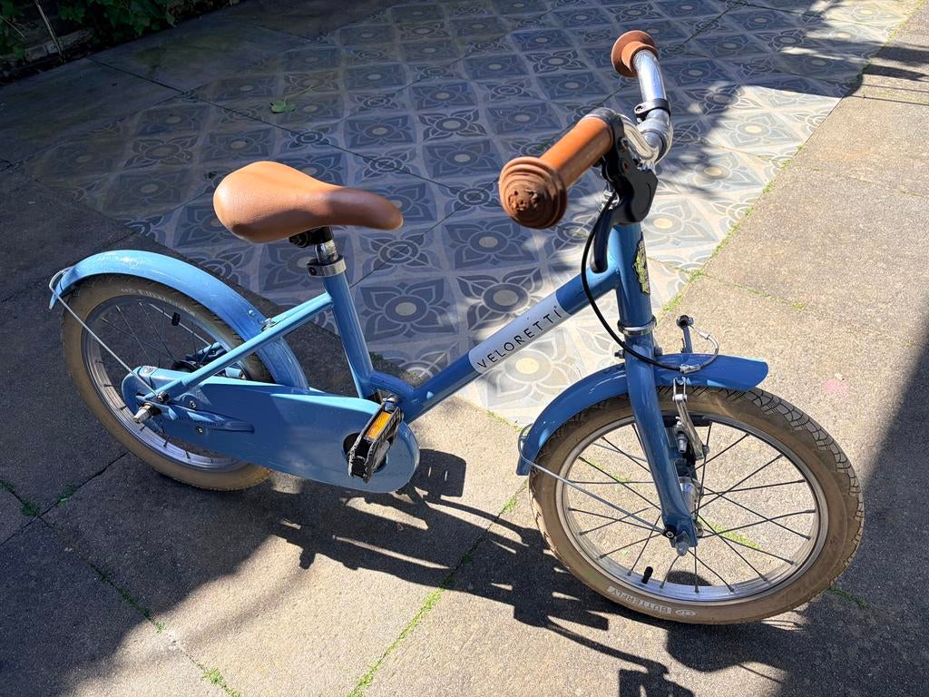 Veloretti 16 inch - blauw, Ophalen of Verzenden, Gebruikt, 16 tot 20 inch