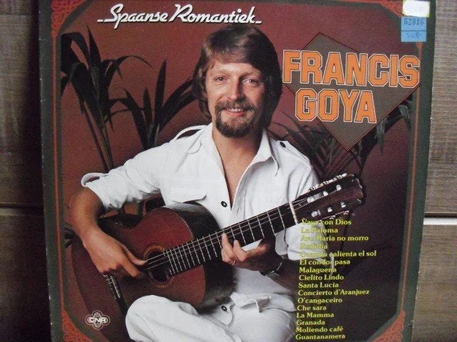 Francis Goya "Spaanse Romantiek"  LP, LP, Ophalen of Verzenden, Romantiek, Beschermende buitenhoes