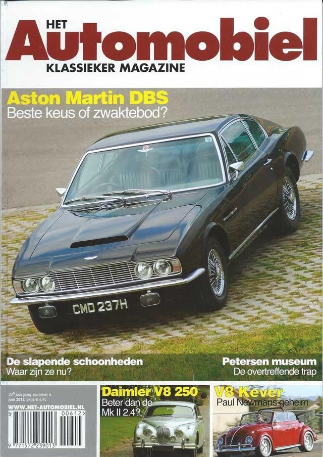 Automobiel 6 2012 : Aston Martin DBS - VW Kever Cabriolet V8, Ophalen of Verzenden, Gelezen, Algemeen