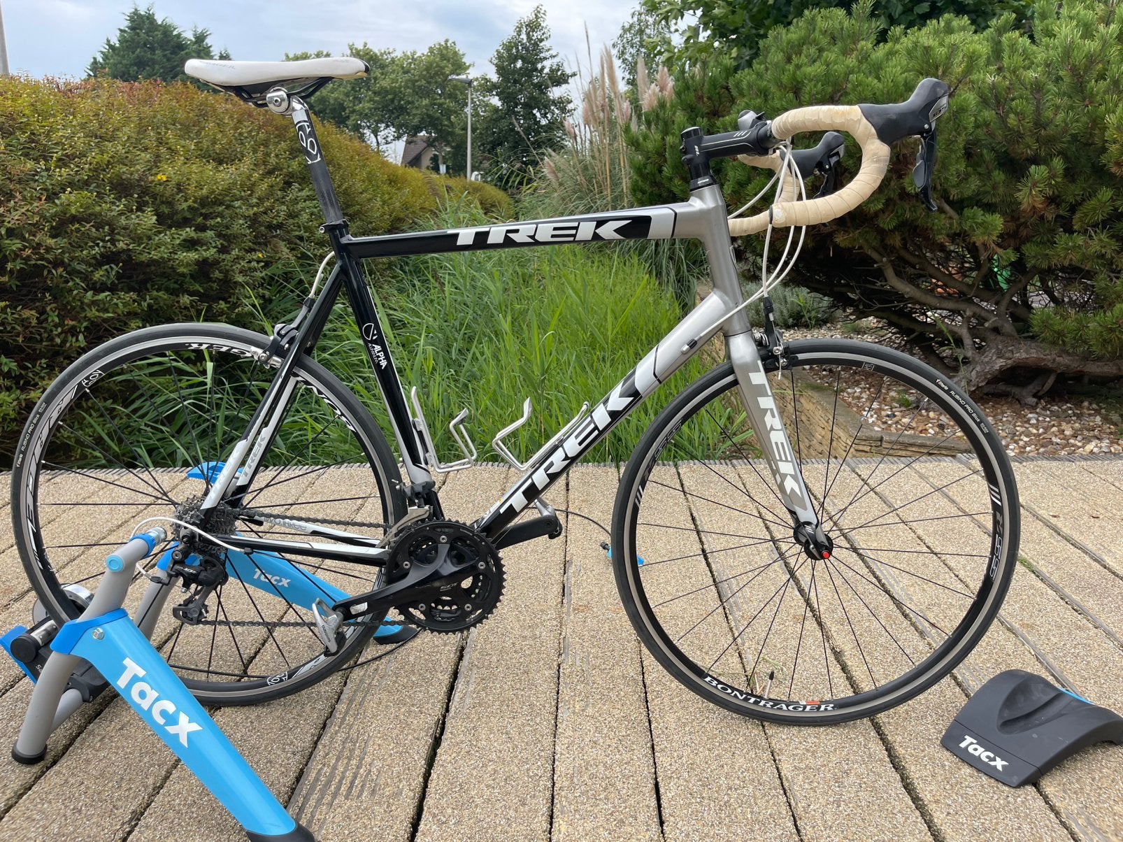 Trek Alpha 2.3 Racefiets Frame 60 Incl Tacx Satori indoor, Gebruikt, Aluminium, 57 tot 61 cm, Meer dan 20 versnellingen