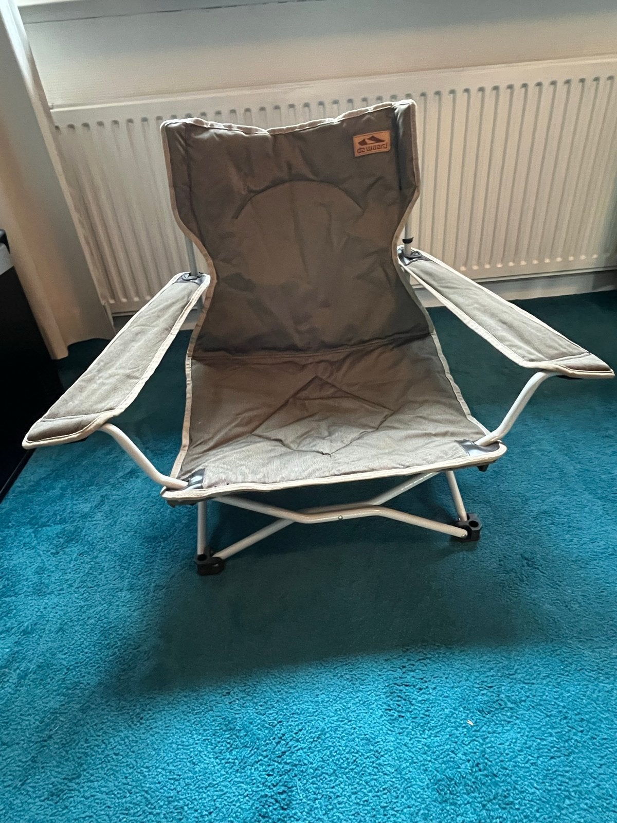 De Waard Campingstoel - Comfortabel en Compact, Caravans en Kamperen, Kampeeraccessoires, Ophalen, Zo goed als nieuw