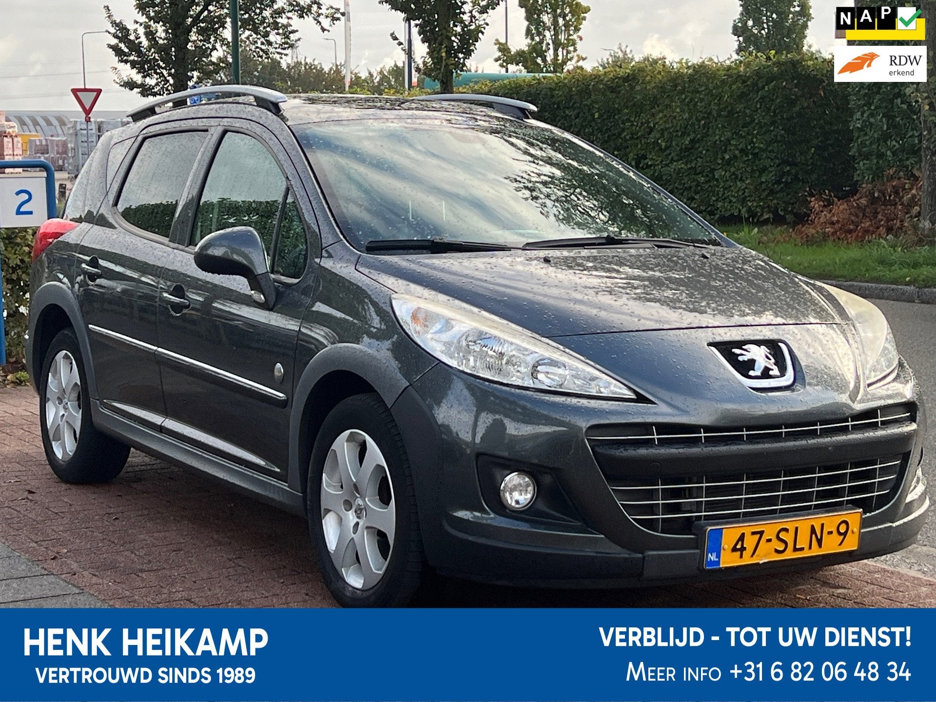 Peugeot 207 SW Outdoor 1.6VTi *Pano|Ruime & Nette Auto!, Voorwielaandrijving, Euro 5, Gebruikt, 4 cilinders