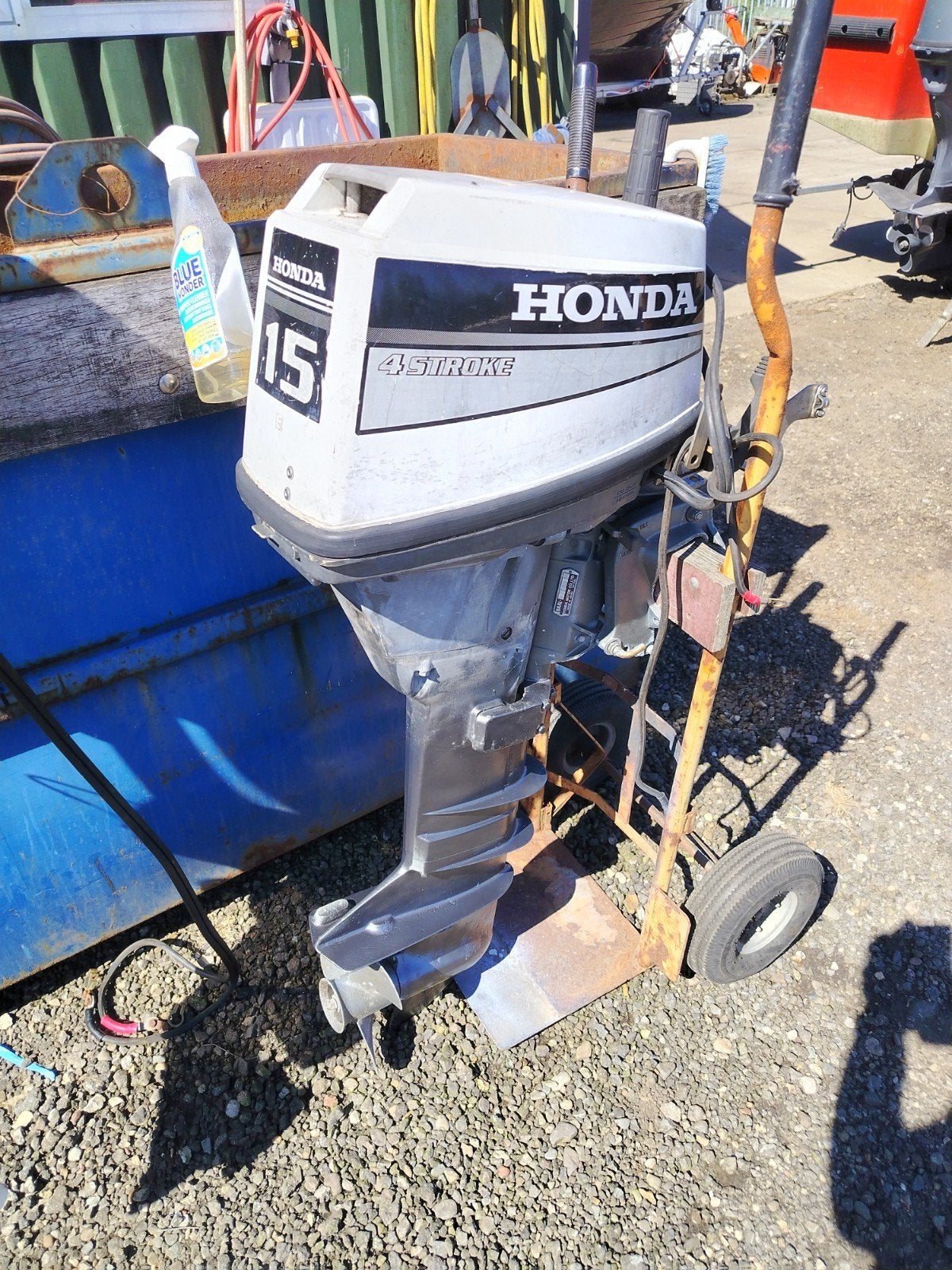 Yamaha 9.9 pk High trust .Honda 15 pkYamaha 9.9 kortstaart., Watersport en Boten, Ophalen, Gebruikt, 5 tot 10 pk, Viertaktmotor