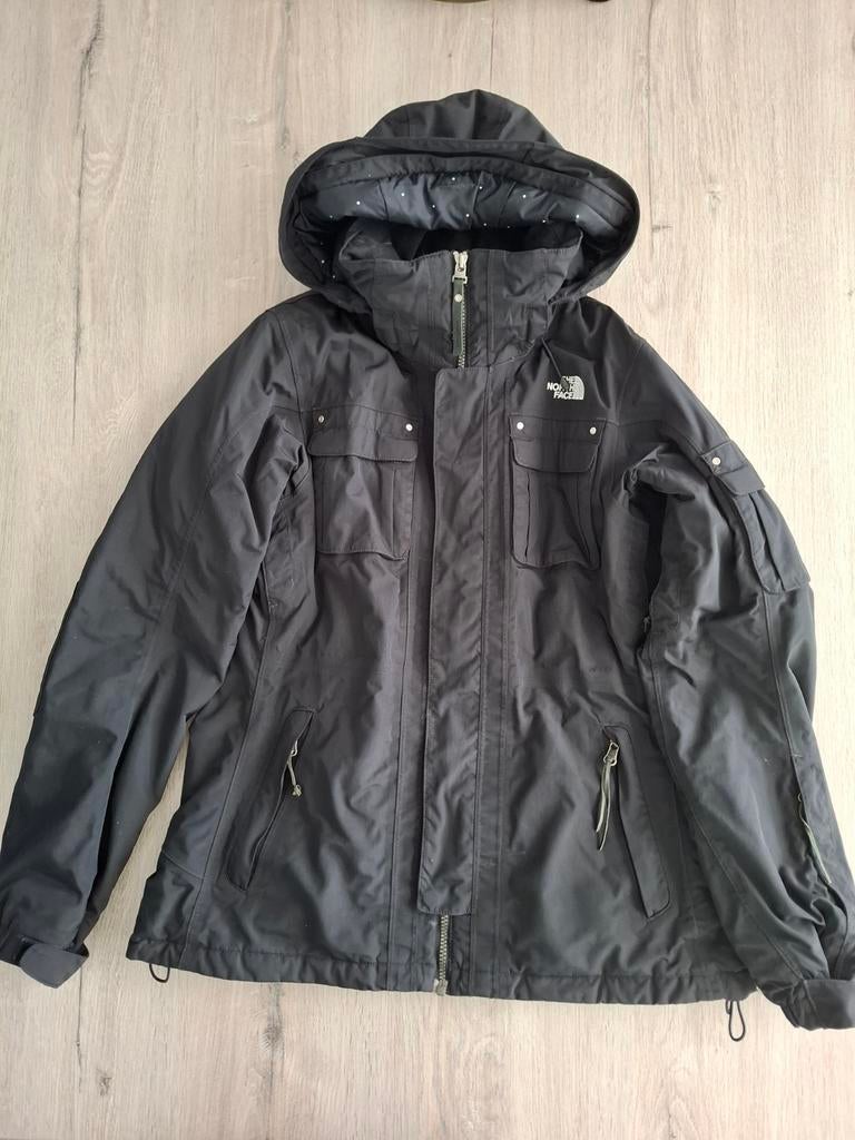The North Face Dames Ski Jas Maat L Zwart, Maat 42/44 (L), Ophalen of Verzenden, Zo goed als nieuw, The North Face