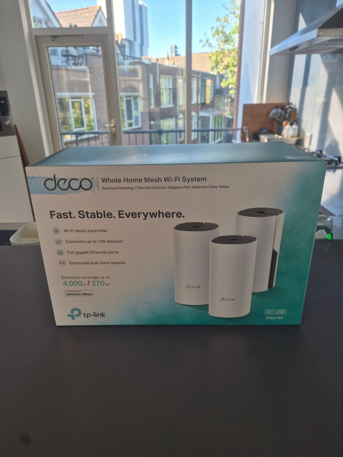 TP-Link Deco M4 (3-pack), Computers en Software, WiFi-versterkers, Ophalen of Verzenden, Nieuw