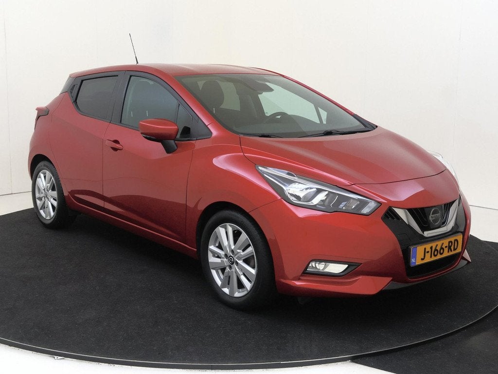 Nissan Micra 1.0 IG-T N-Connecta 100PK | Navigatie | Achteru, Auto's, Voorwielaandrijving, Euro 6, Origineel Nederlands, 999 cc