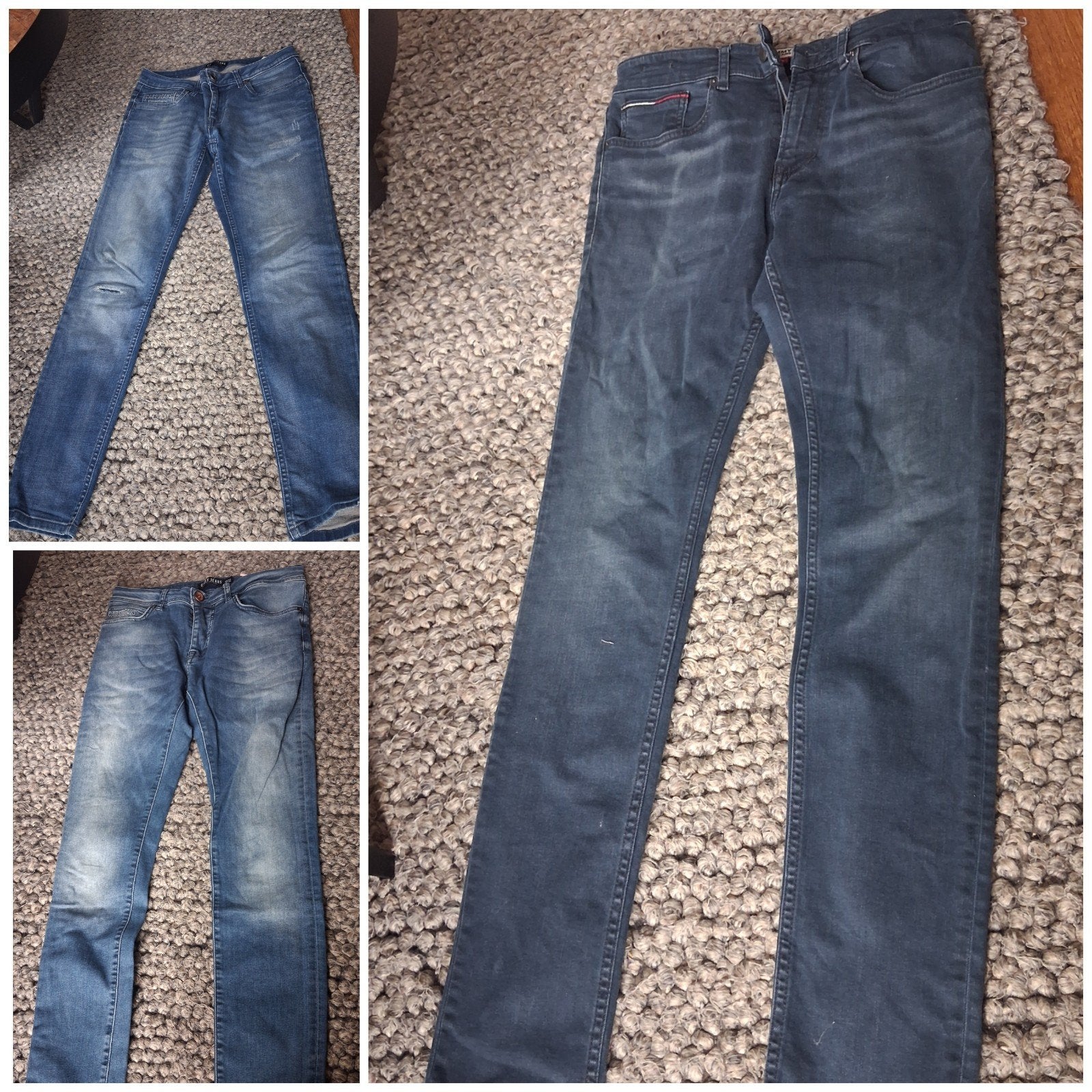 spijkerbroeken, Ophalen of Verzenden, Zo goed als nieuw, Blauw, Overige jeansmaten