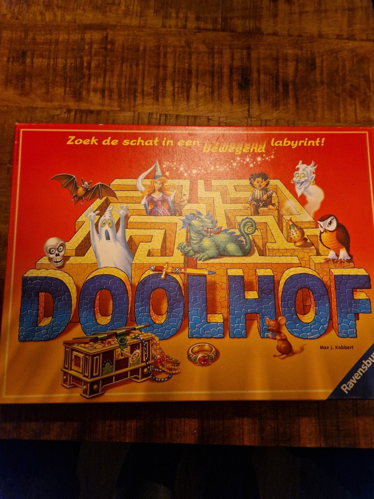 Doolhof - Ravensburger Bordspel, Hobby en Vrije tijd, Gezelschapsspellen | Bordspellen, Ophalen of Verzenden, Ravensburger