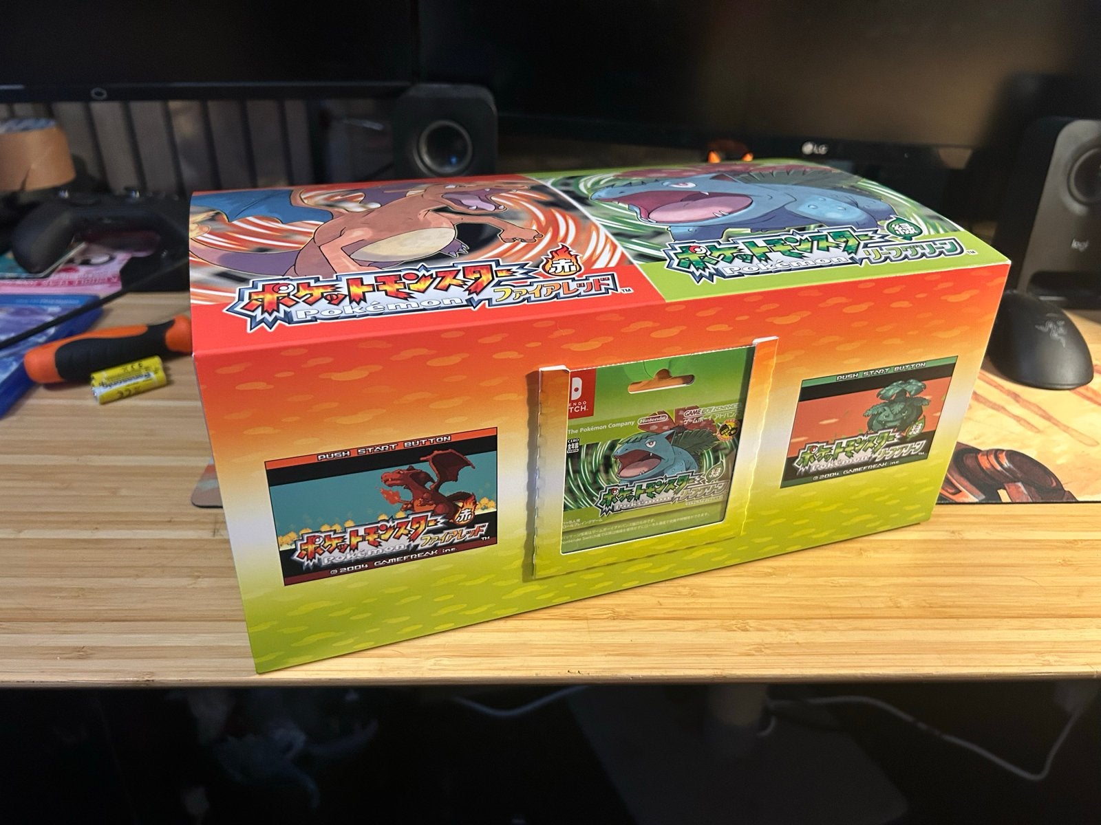 Pokémon Red & Green Game Boy Advance SP Box Set (Japans), J, 1 speler, Ophalen of Verzenden, Zo goed als nieuw