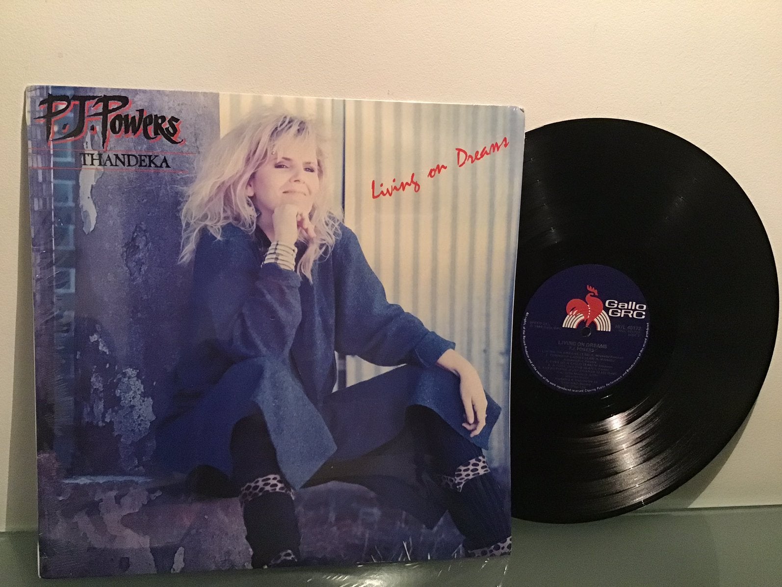 P.J. Powers ‎– Living On Dreams LP, Ophalen of Verzenden, Zo goed als nieuw, Cd of Plaat