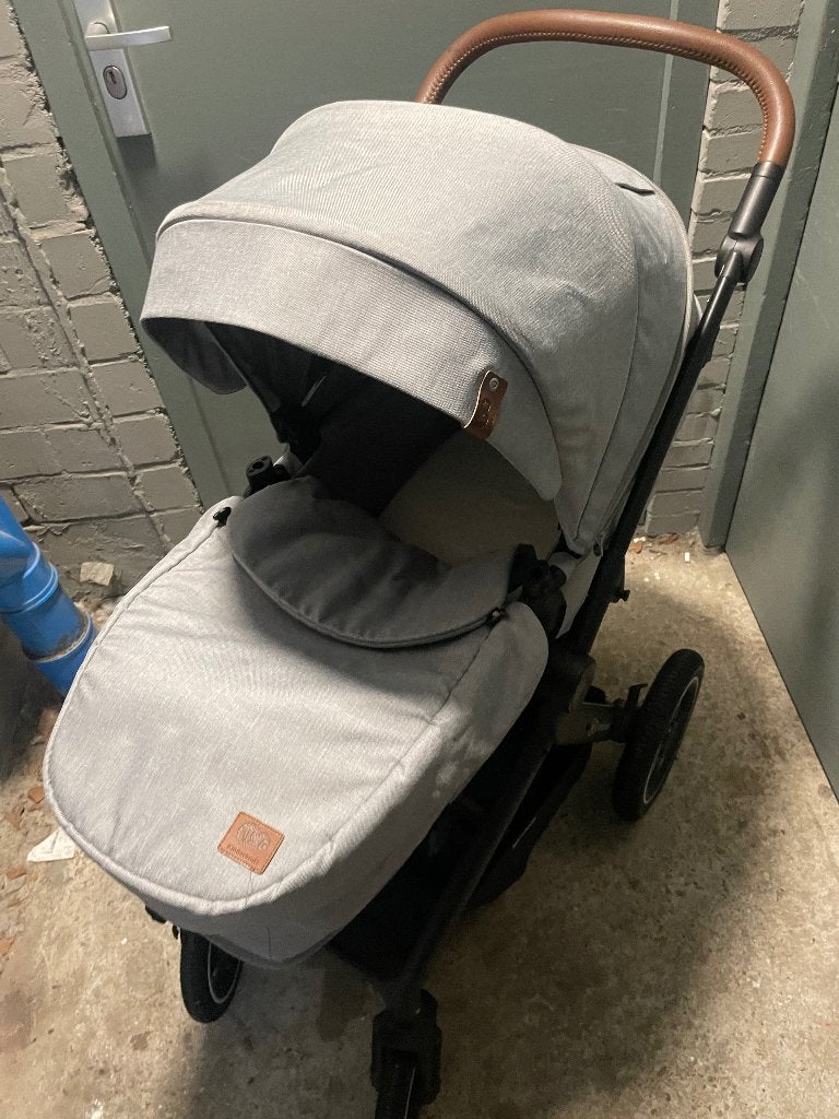 Kinderwagen Kinderkraft driedelig, Verstelbare duwstang, Zo goed als nieuw, Combiwagen, Ophalen