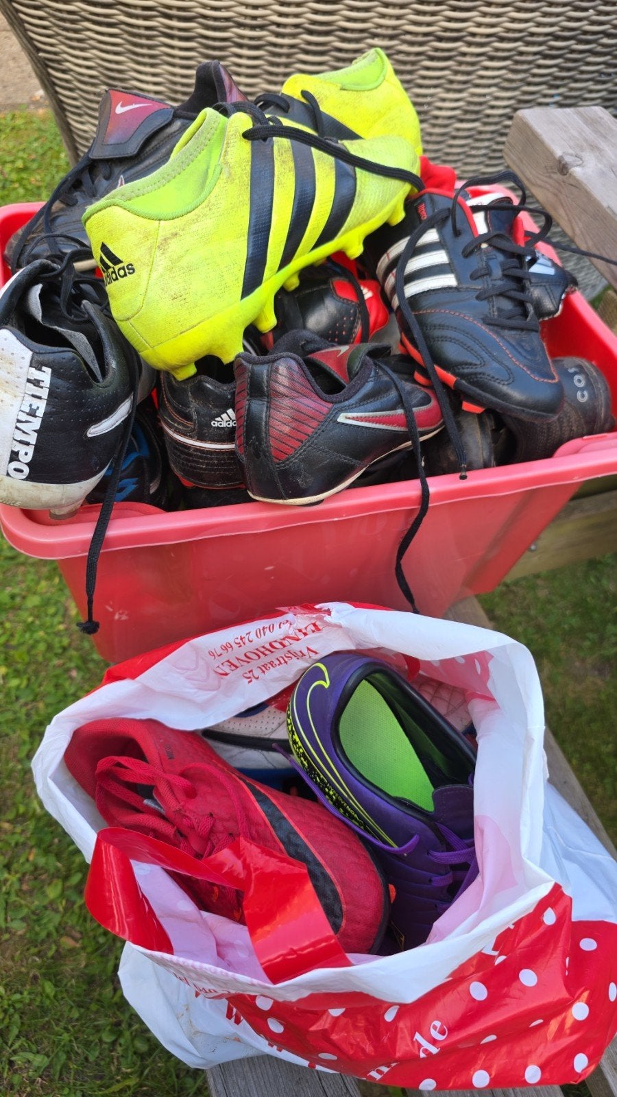 Voetbalschoenen - Diverse merken en maten, Ophalen, Gebruikt, Schoenen