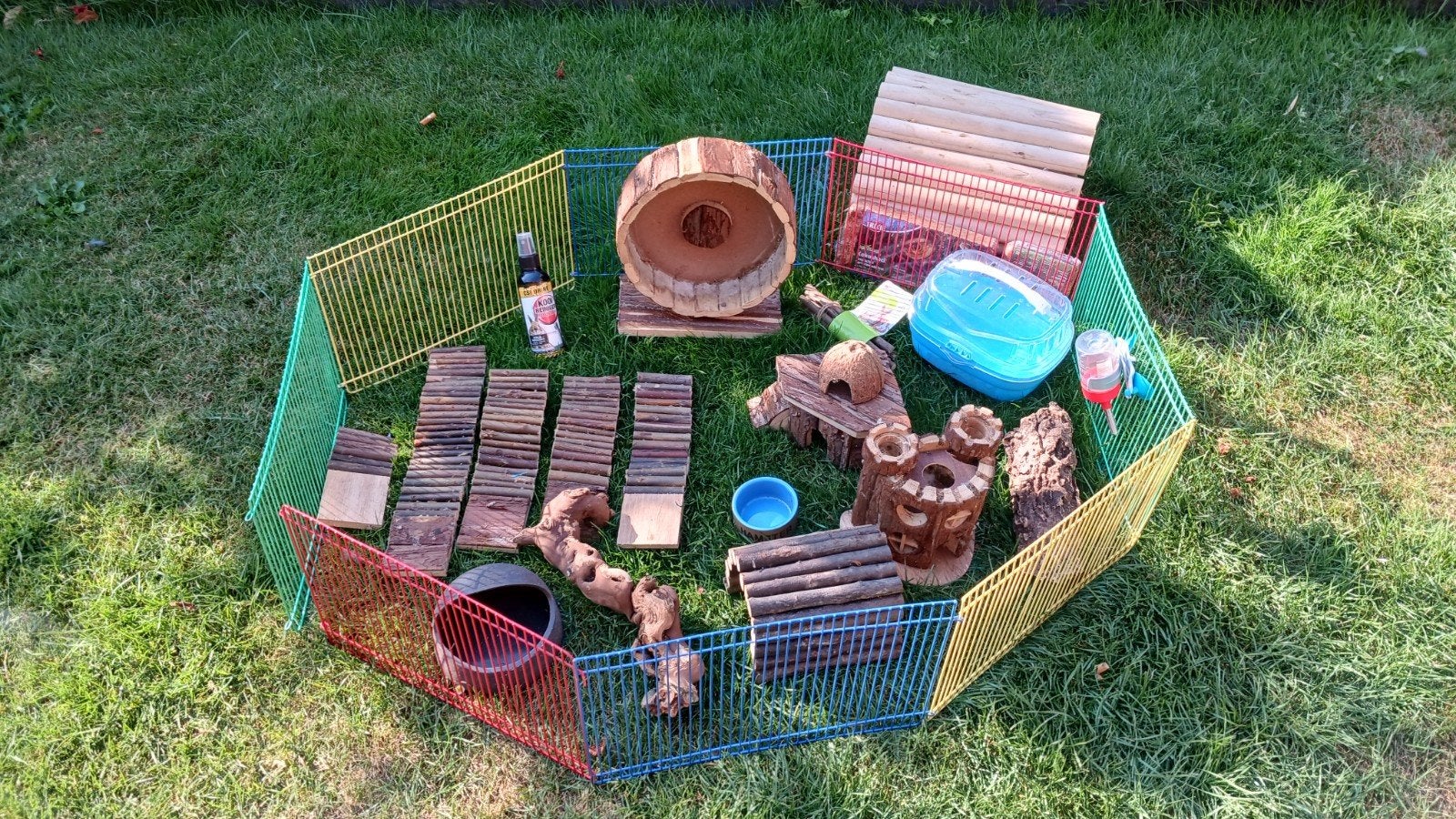 Hamsterspullen, Ophalen