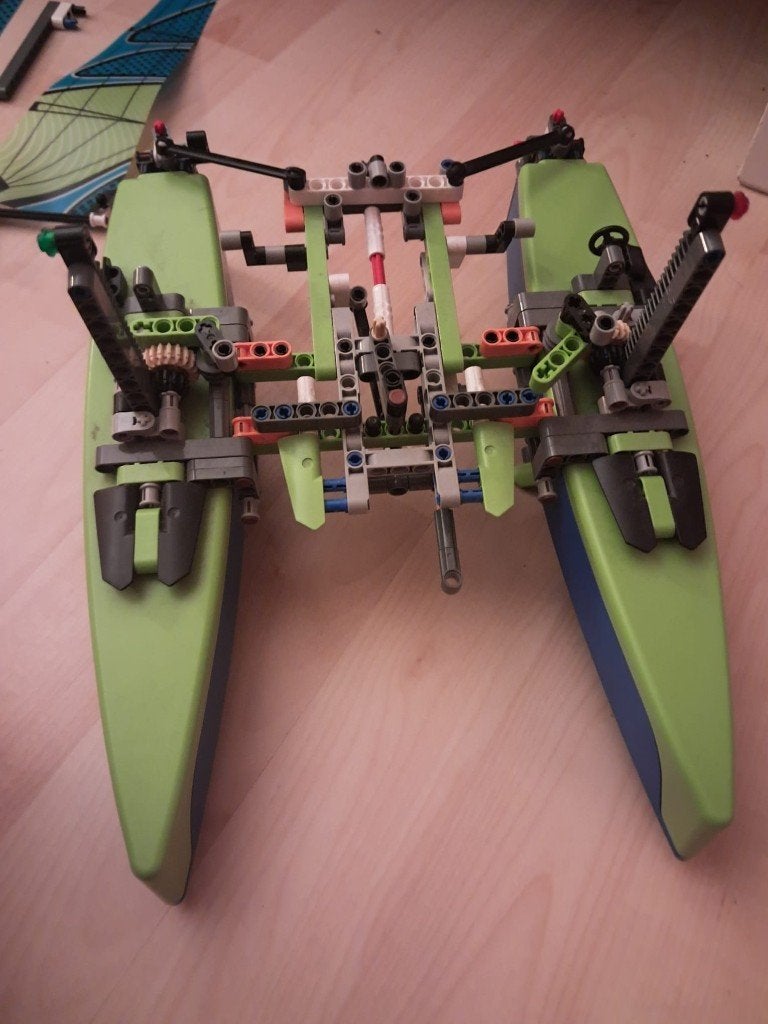 Technic catamaran, Ophalen, Lego, Overige typen, Compleet