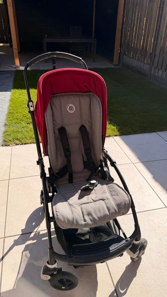 Bugaboo bee 3 met extra zonneklep, Ophalen, Gebruikt, Verstelbare rugleuning
