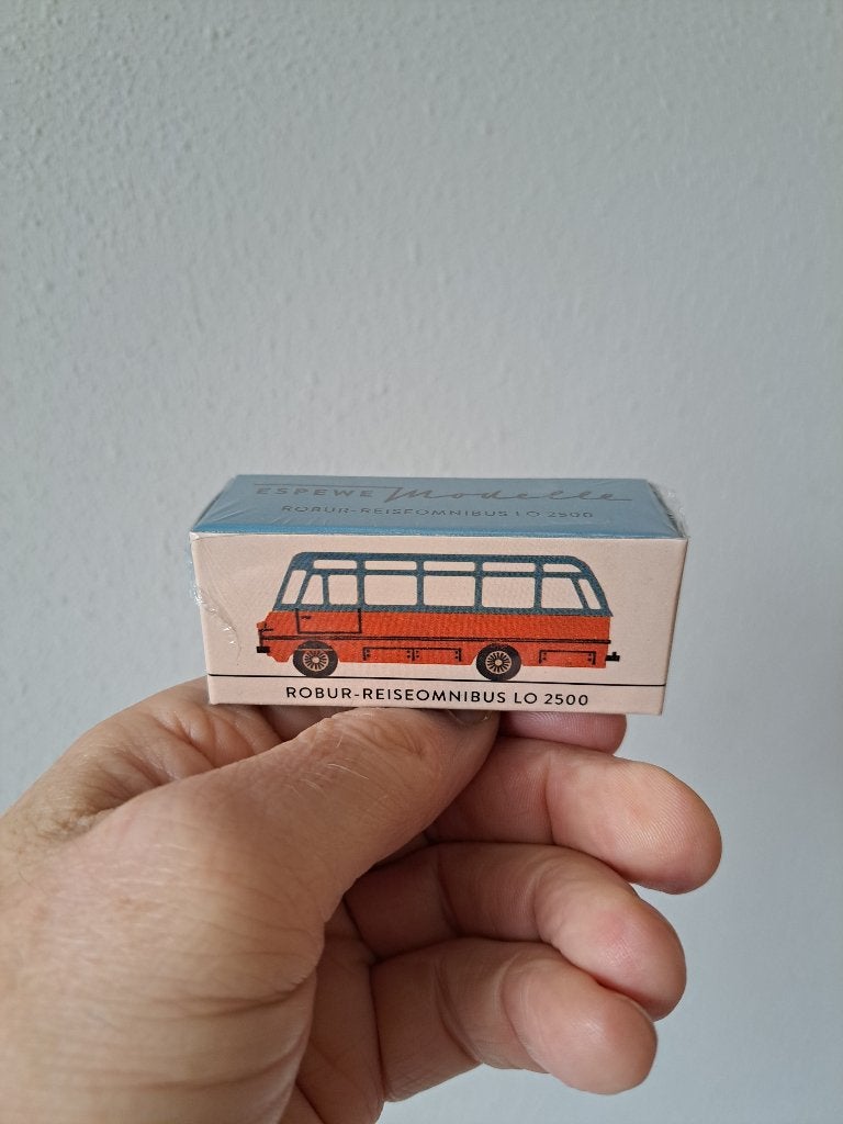 Robur LO 2500 Bus DDR (1:87) - ONGEOPEND - Espewe / Atlas, Ophalen of Verzenden, Nieuw, Bus of Vrachtwagen, Overige merken