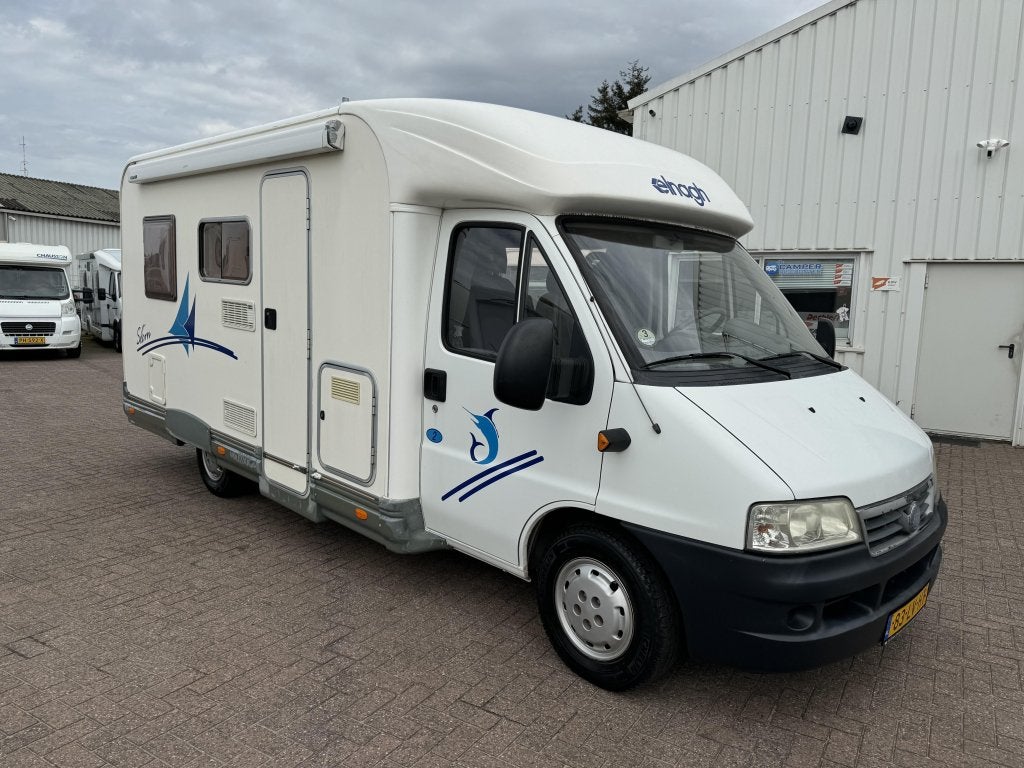 Elnagh Slim Frans bed 88.000NAP 2003, Overige merken, Fiat, Luifel, 6 tot 7 meter