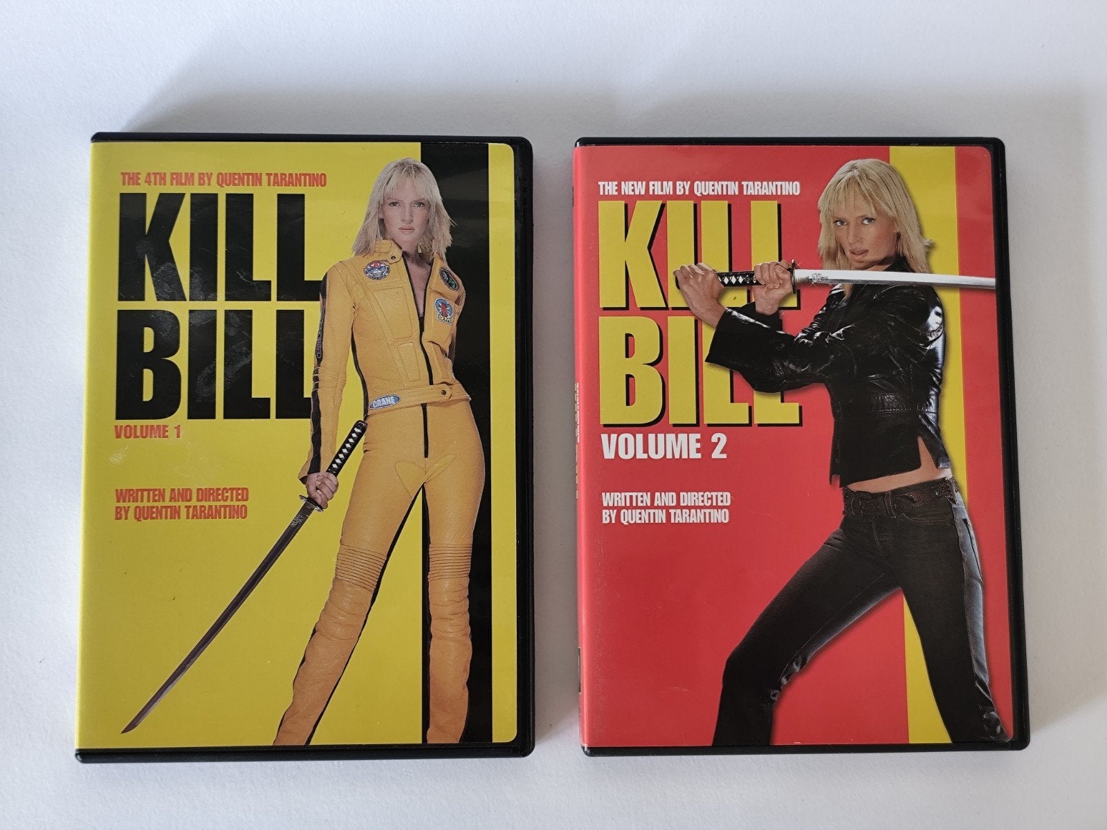 Kill Bill Volume 1 & 2 DVD - Quentin Tarantino, Ophalen, Engels, Vanaf 16 jaar, Zo goed als nieuw