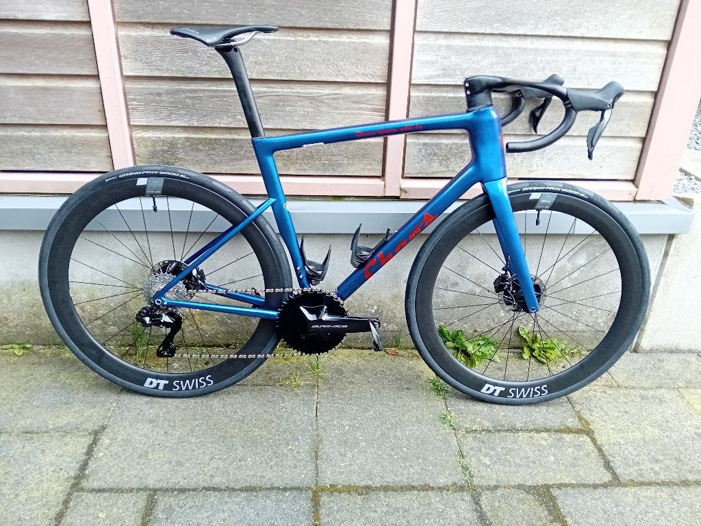 Carbon racefiets frameset (58cm), Fietsen en Brommers, Fietsen | Racefietsen, 28 inch, Carbon, Heren, Zo goed als nieuw