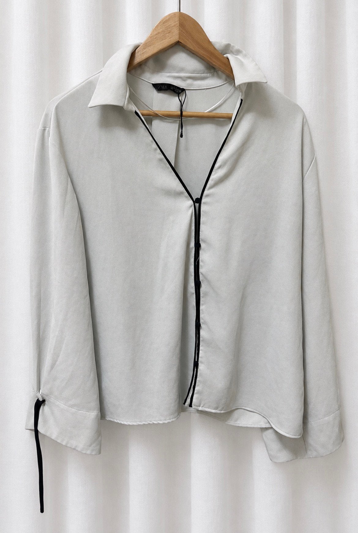 Zara blouse, Verzenden, Zo goed als nieuw, Maat 38/40 (M), Zwart