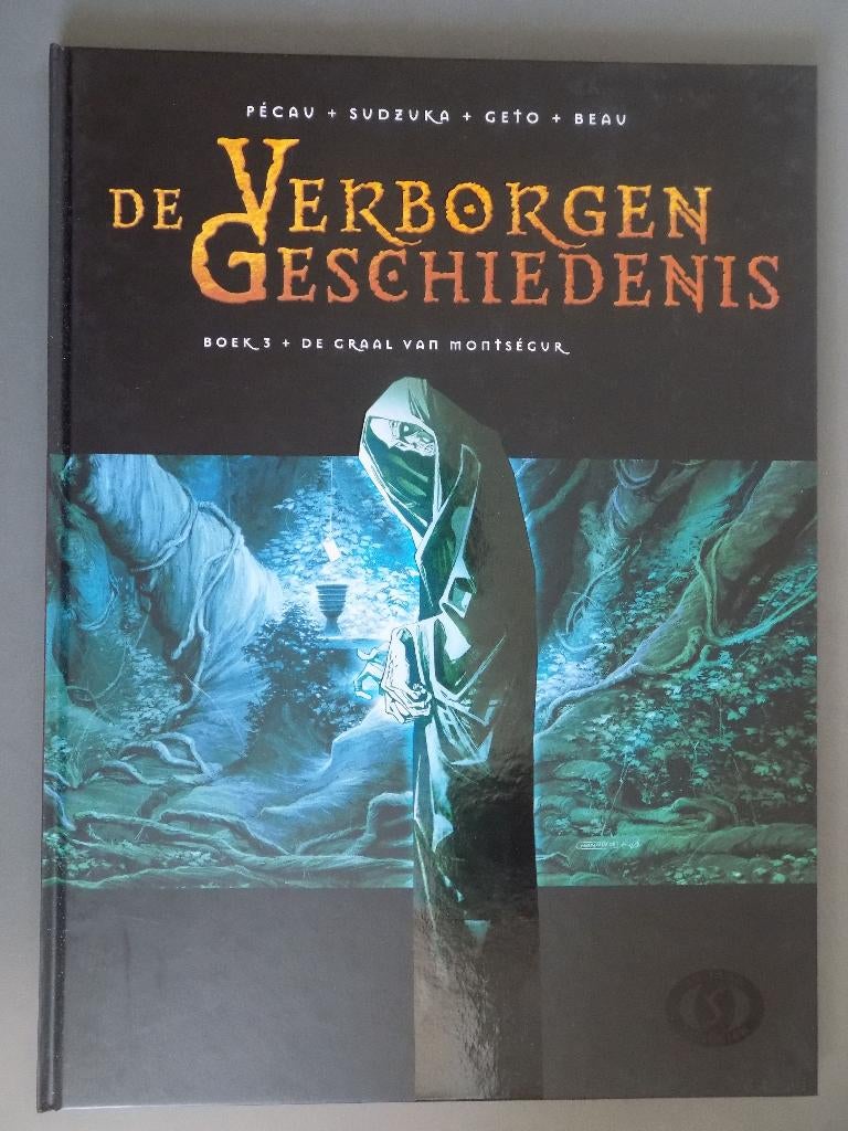 De verborgen geschiedenis - 03_HC_De graal van monségur, Eén stripboek, Ophalen of Verzenden, Zo goed als nieuw