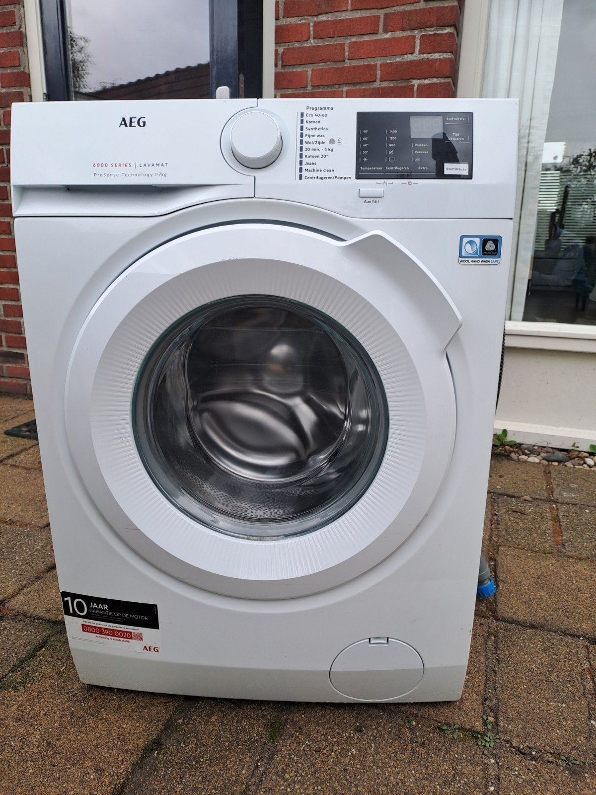 AEG 6000 Series Lavasmat 7kg Wasmachine, Wolprogramma, 6 tot 8 kg, Overige typen, Ophalen of Verzenden