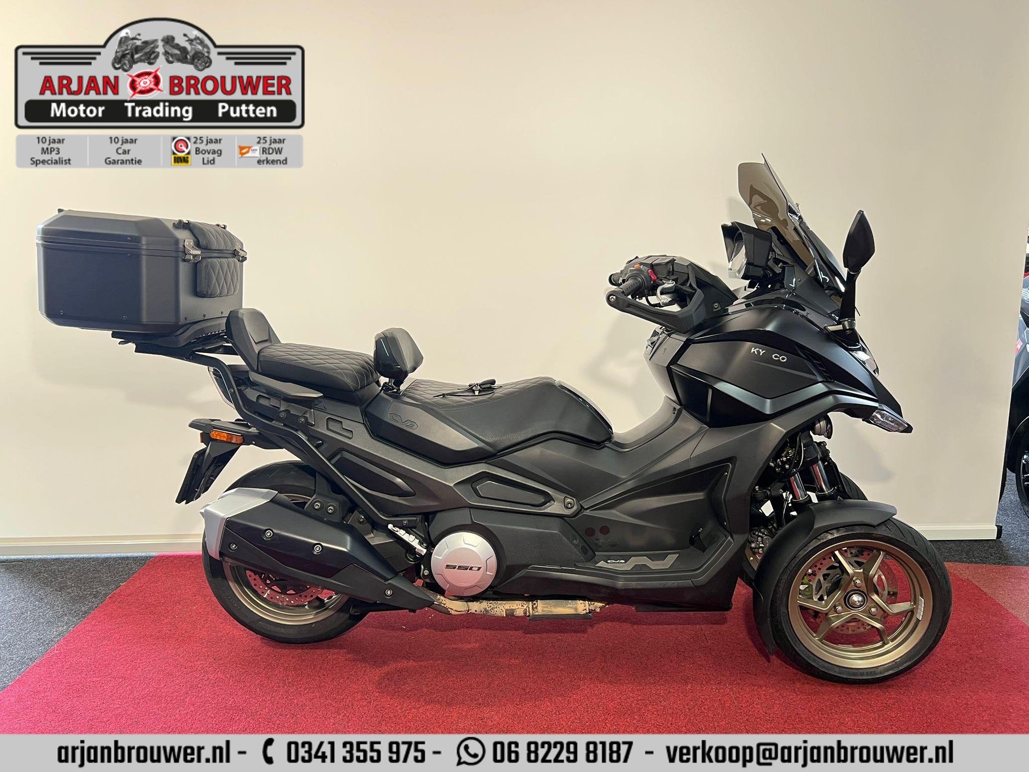 Kymco CV3 550I ABS, ABS, Scooter, Kymco, Meer dan 35 kW