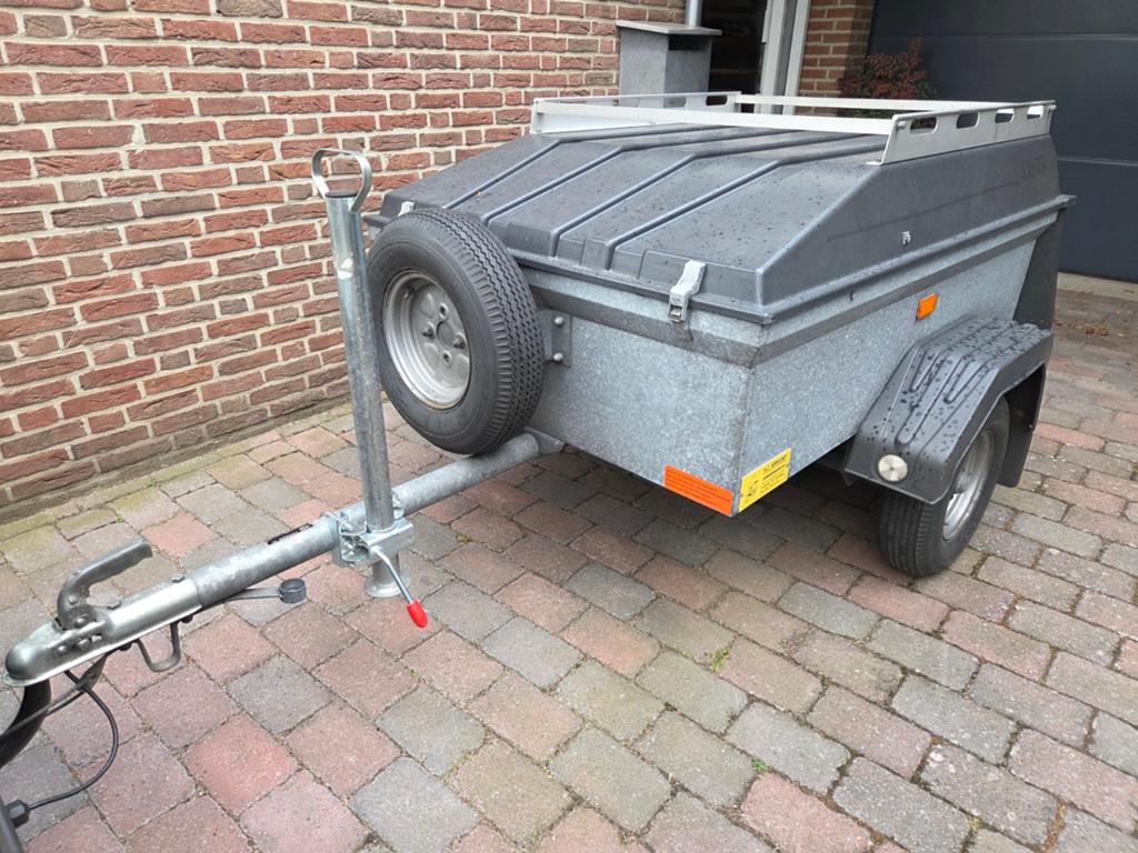 Complete campinguitrusting met aanhanger. Redwood 320 4 pers, Ophalen of Verzenden