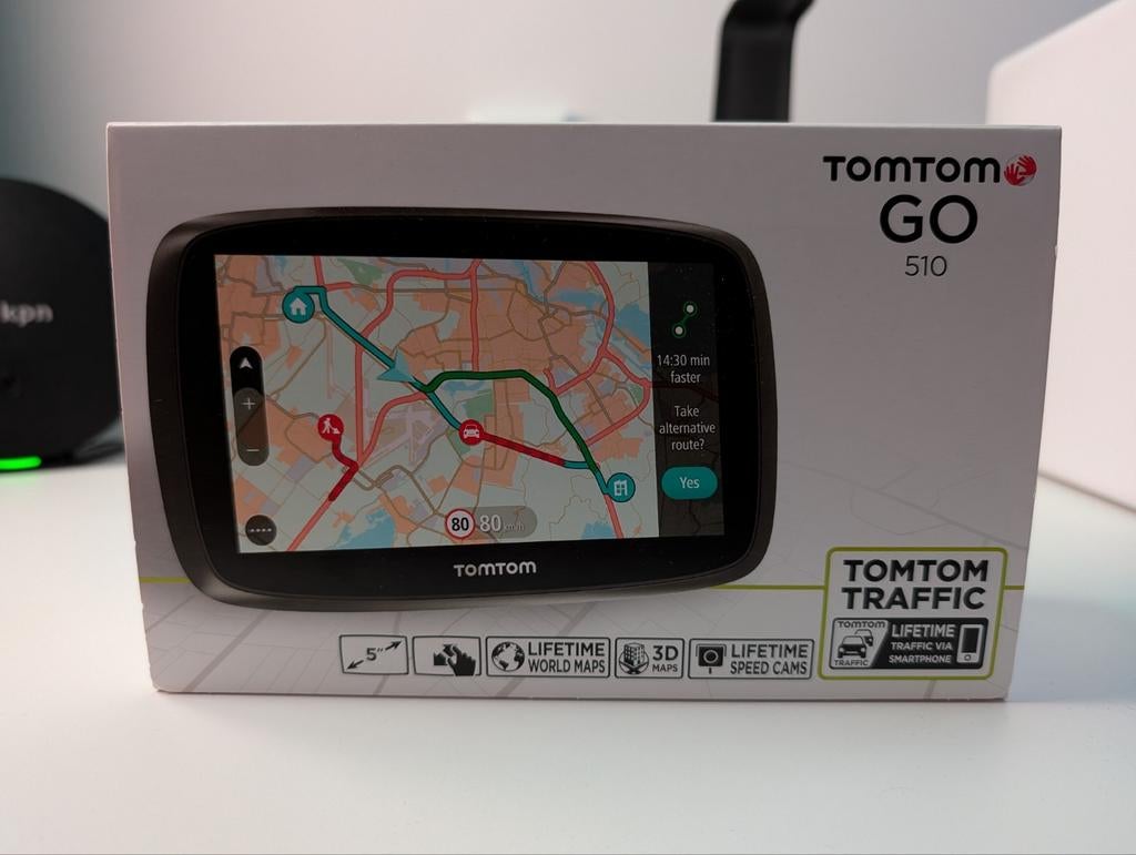 Defecte TomTom GO 510 Navigatiesysteem, Ophalen of Verzenden, Gebruikt