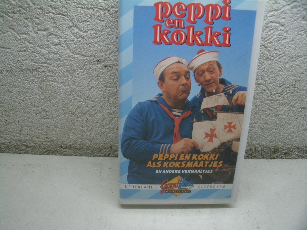 vhs 216a peppi en kokki als koksmaatjes, Alle leeftijden, Ophalen of Verzenden, Zo goed als nieuw