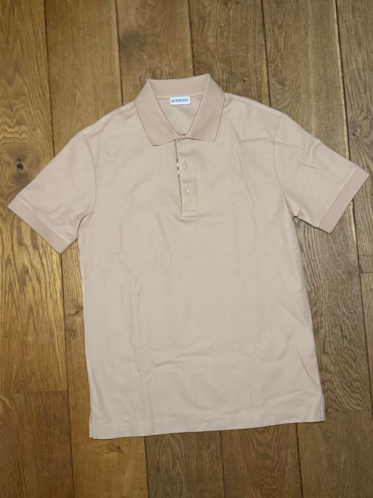 Burberry Polo Shirt Maat S - Nieuw en Ongedragen, Kleding | Heren, Ophalen of Verzenden, Nieuw, Maat 46 (S) of kleiner, Beige