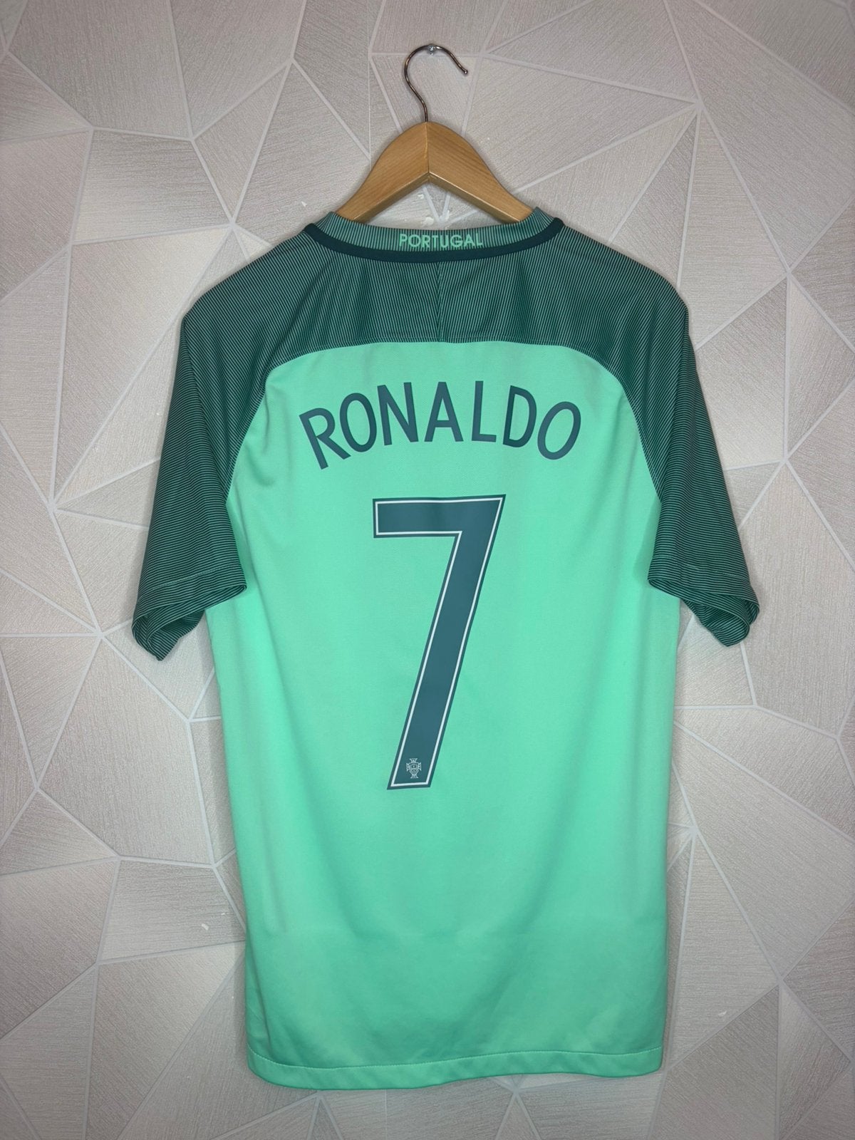 Portugal Uit 2016 Ronaldo, Sport en Fitness, Voetbal, Shirt, ., Zo goed als nieuw, .
