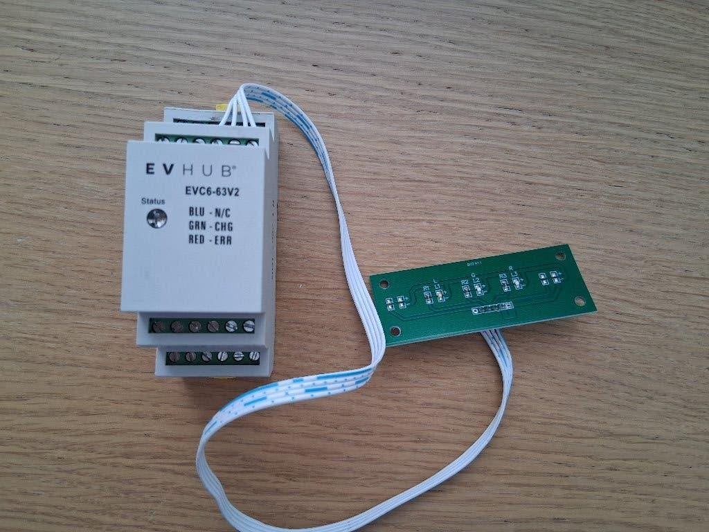 EV HUB EVSE controller met LED strip, Ophalen of Verzenden, Zo goed als nieuw, Laadpaal