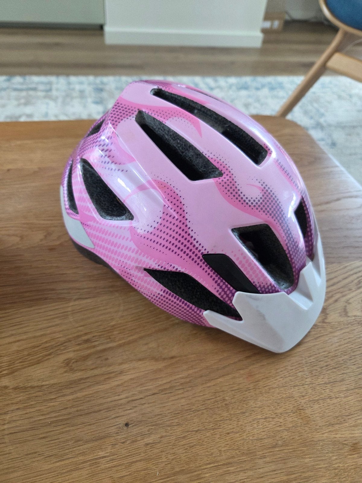 Specialized Shuffle kinderfietshelm roze 50-55cm, Gebruikt, Meisje, Overige maten, Ophalen