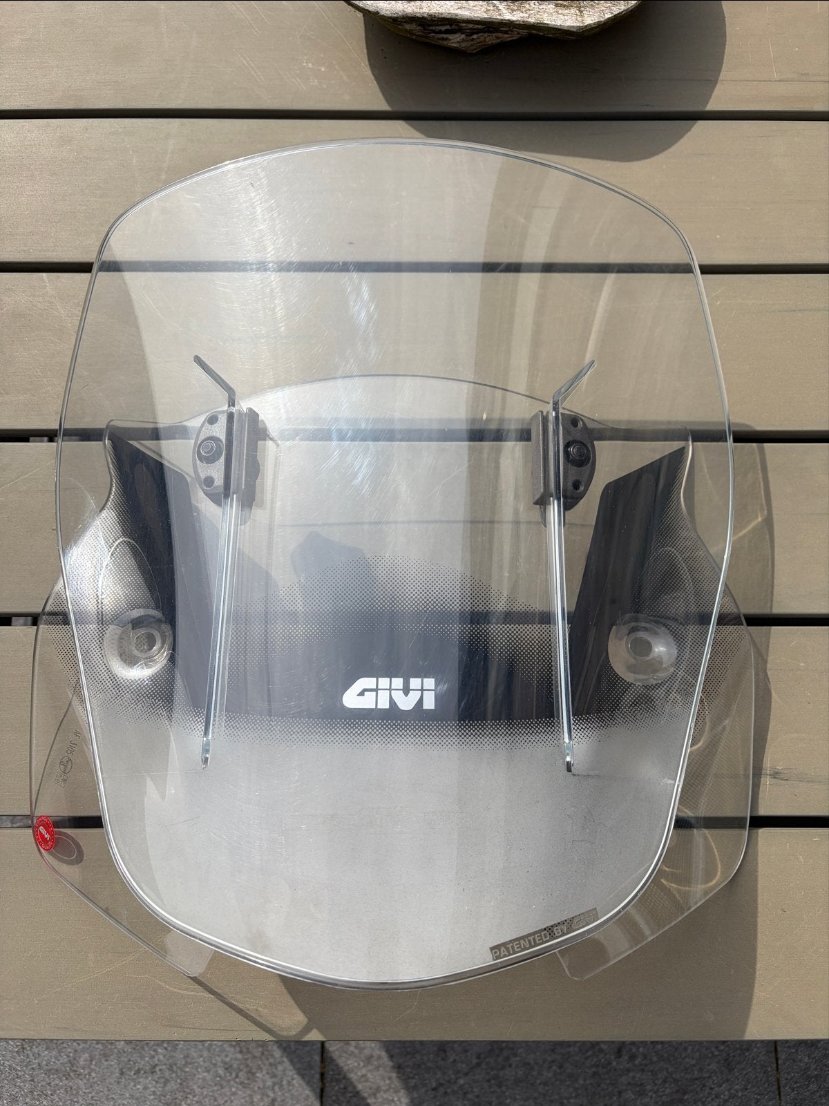 Givi Airflow windscherm (komt van V-Strom DL1000, bj.2015), Ophalen, Gebruikt