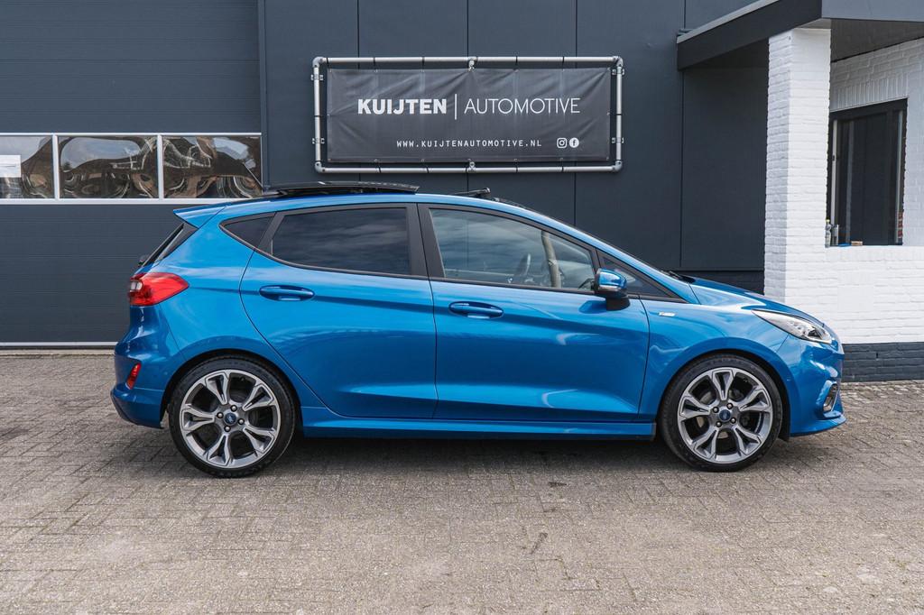 Ford Fiesta 1.0 EcoBoost ST-Line / Automaat / Full options /, Voorwielaandrijving, Gebruikt, 1064 kg, Blauw