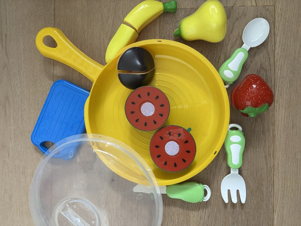 Kookpannetje, Ophalen, Gebruikt, Kunststof, Speelkeuken-accessoire