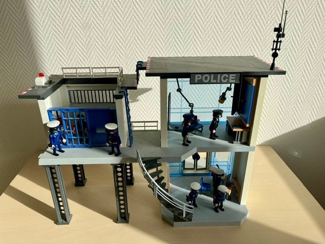 Playmobil 5182 Politiebureau met alarm: City Action, Kinderen en Baby's, Ophalen of Verzenden, Zo goed als nieuw