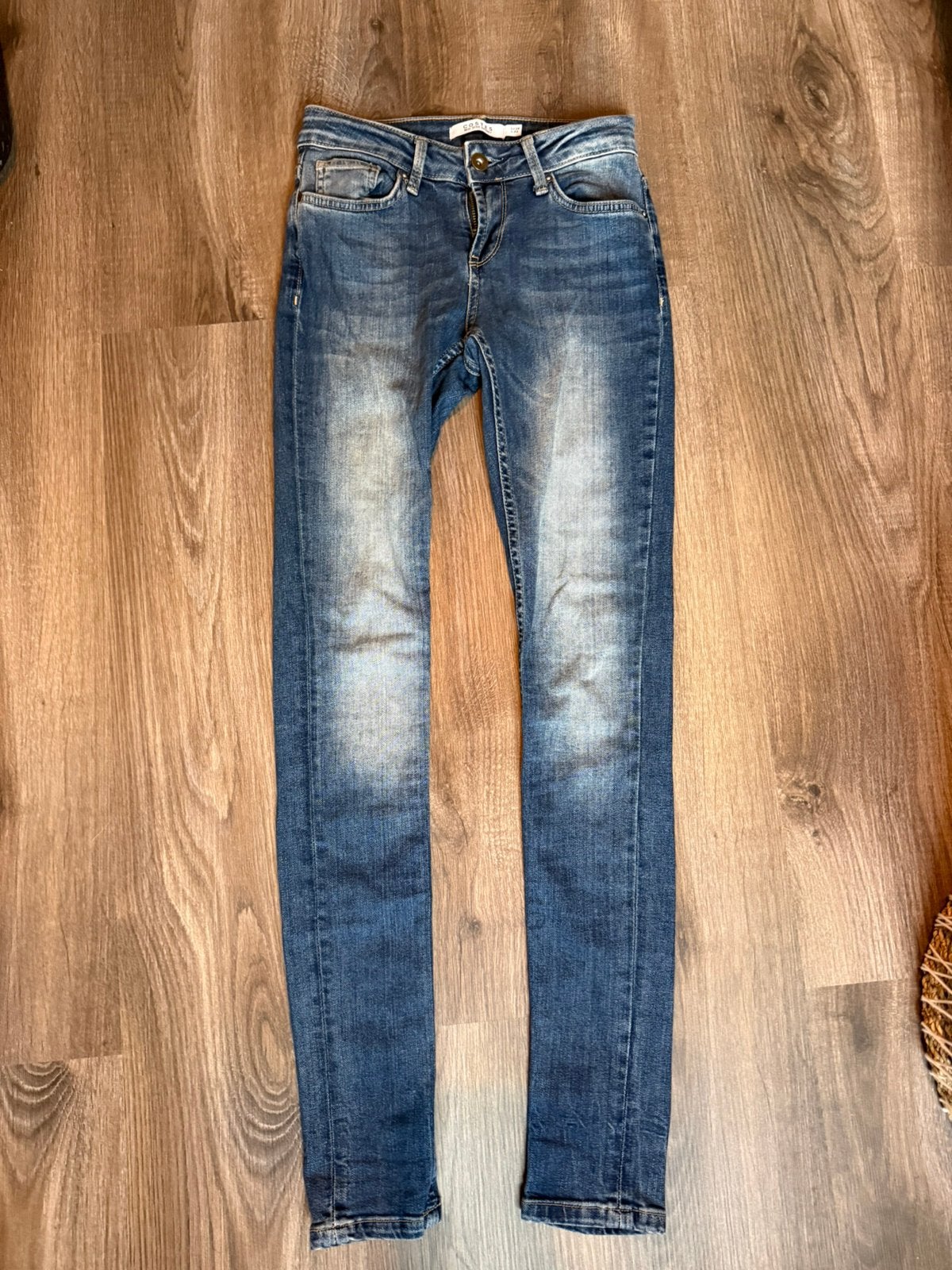 Costes broek • Maat w25 L 32, Ophalen of Verzenden, Zo goed als nieuw, Blauw, W27 (confectie 34) of kleiner