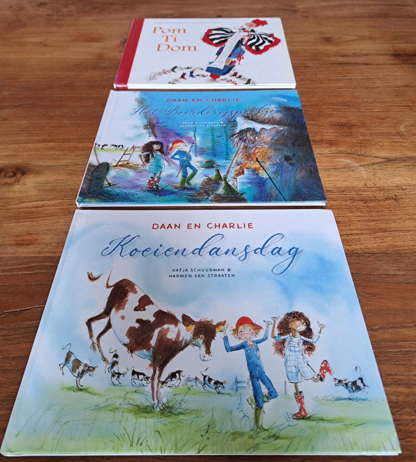 Mooie set kinderboeken oa Daan en Charlie - Katja Schuurman, Ophalen of Verzenden, Gelezen, Fictie algemeen