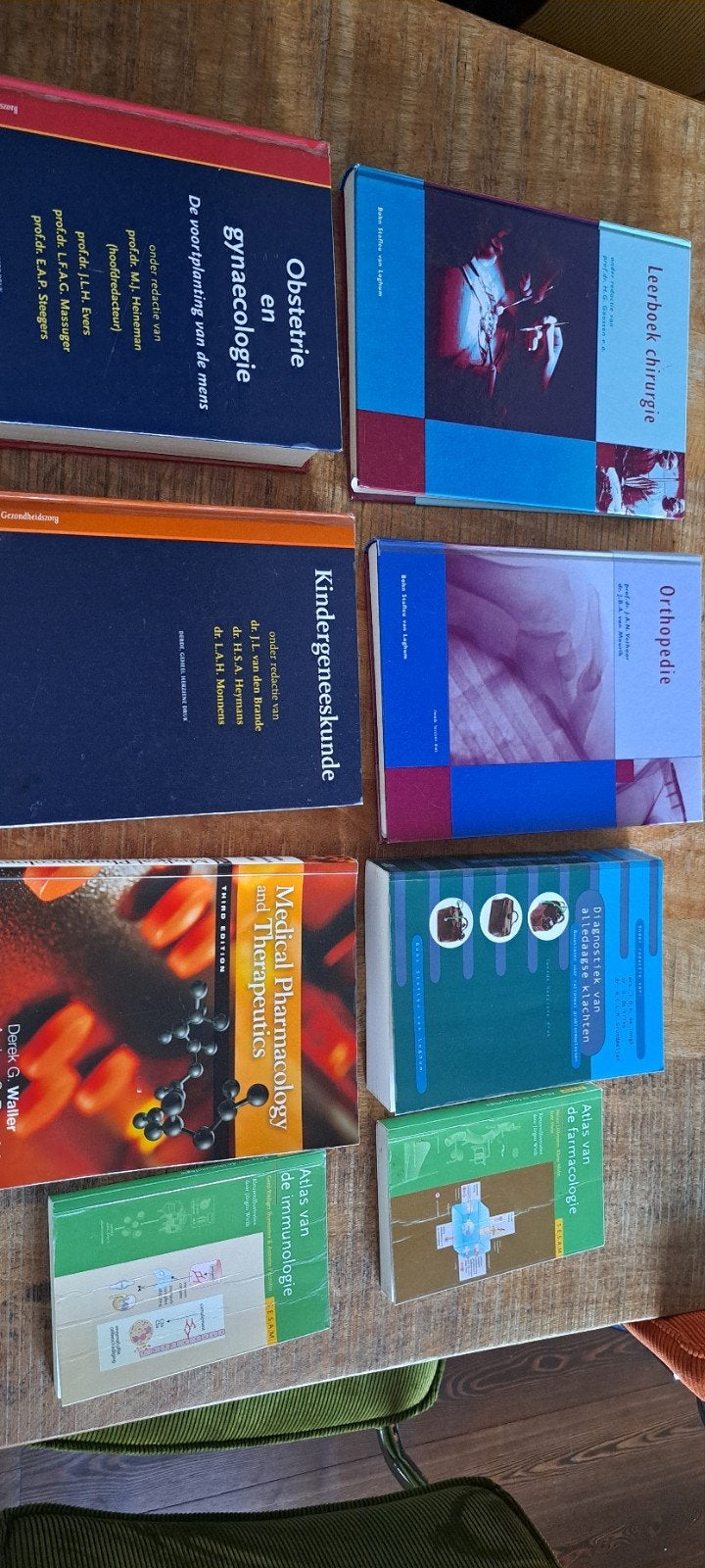 Medische boeken: Orthopedie, Kindergeneeskunde, Farmacologie, Gelezen, Diverse auteurs, Ophalen of Verzenden, WO