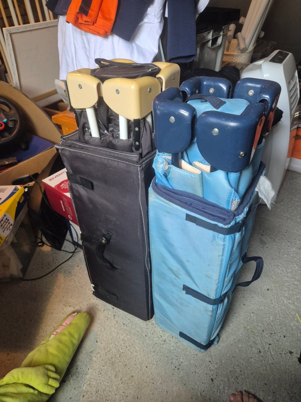 2x campingbedje, Ophalen, Gebruikt, Reisbedje