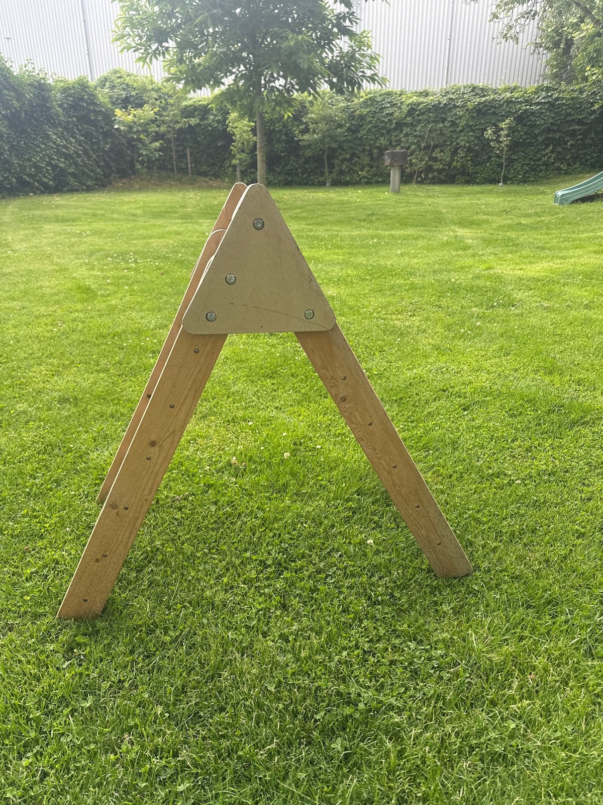 Houten Klimrek voor Kinderen - Speelplezier in de Tuin, Ophalen, Gebruikt, Klimwand