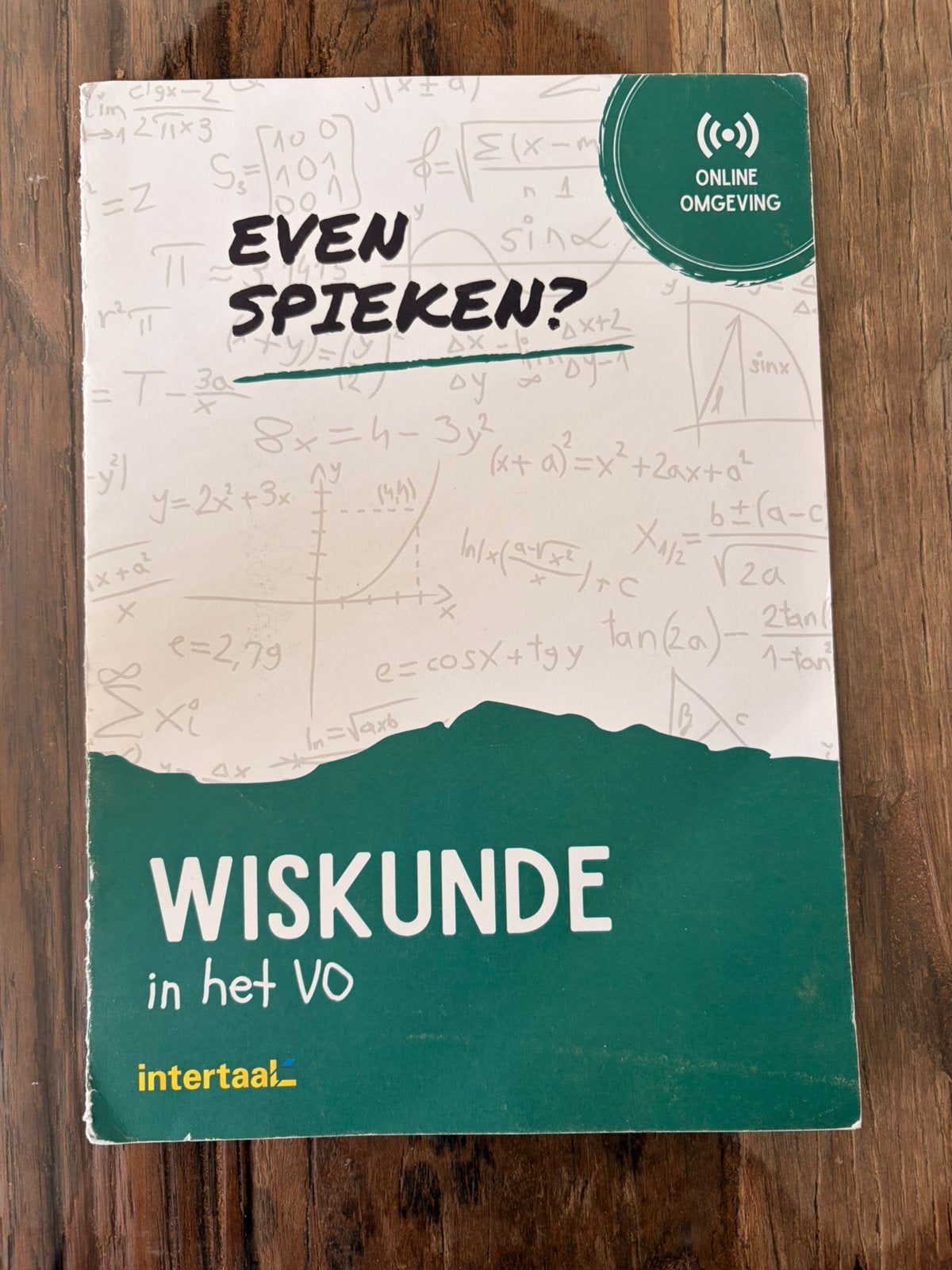 Even spieken? Wiskunde in het VO, Boeken, Schoolboeken, Ophalen of Verzenden, Zo goed als nieuw, HAVO